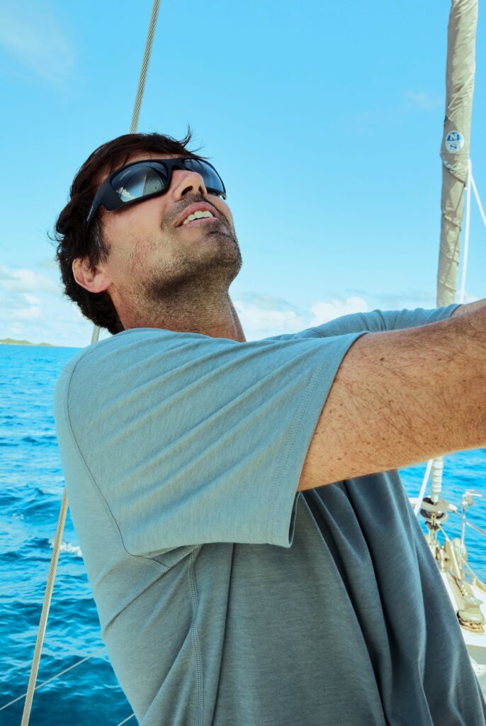 lunette pour le mer, lunette pour la voile. 
